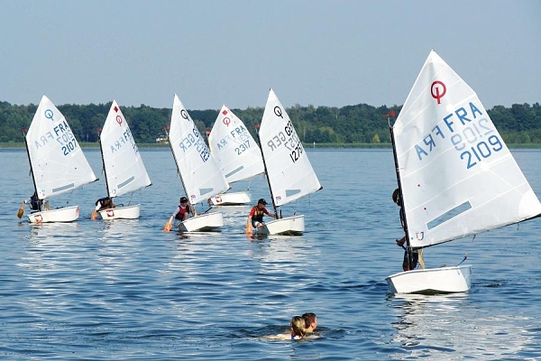 Segeln auf dem Wolziger See